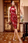 Jin Xuen Qipao (Ruby Red)