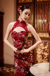 Jin Xuen Qipao (Ruby Red)