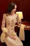 Sapphire Kebaya Top (Gold)