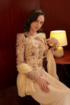 Sapphire Classic Kebaya Set (Gold)