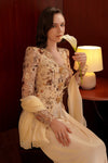 Sapphire Classic Kebaya Set (Gold)