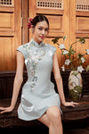 Xin Nee Bloom Qipao (Sage)