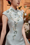 Xin Nee Bloom Qipao (Sage)