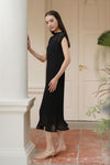 Éther Belted Dress (Black)