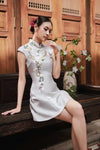Xin Nee Bloom Qipao (Sage)