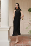 Éther Belted Dress (Black)