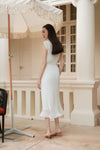 Éther Belted Dress (White)