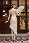 Aurielle Qipao (Gold Yellow)