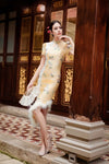 Aurielle Qipao (Gold Yellow)