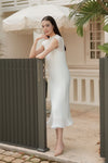 Éther Belted Dress (White)