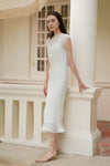 Éther Belted Dress (White)