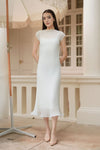Éther Belted Dress (White)