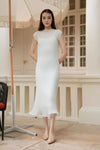 Éther Belted Dress (White)