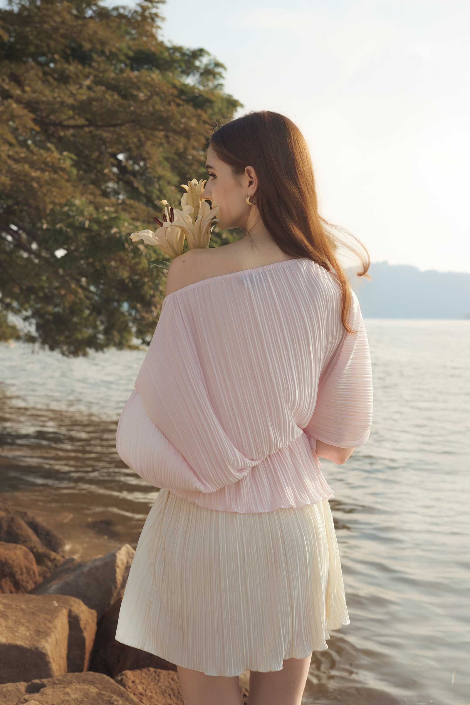 Lunaira Multiway Romper (Pink+Pearl)