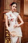 Peony Qipao (Champagne)