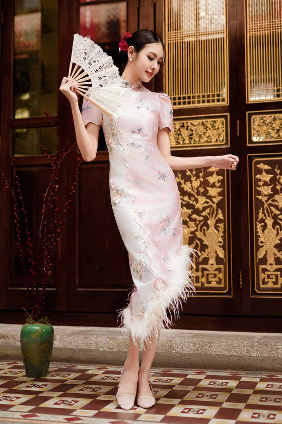 Aurielle Qipao (Pink)