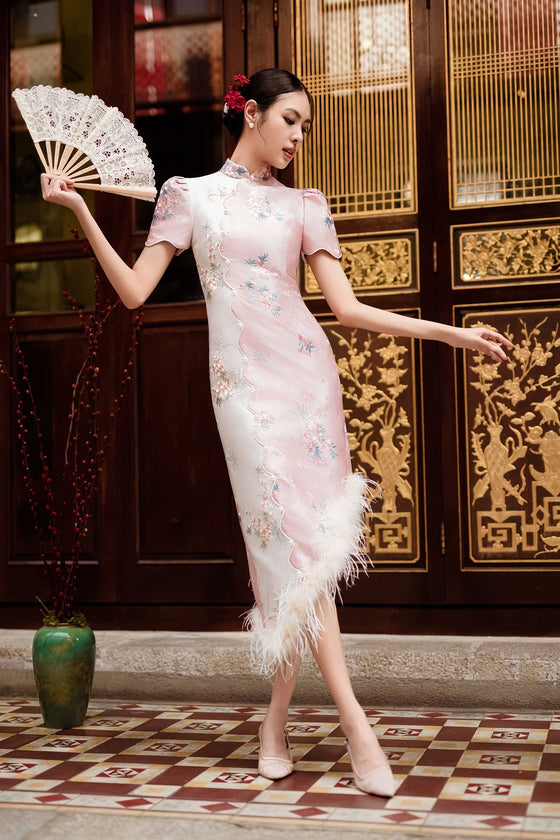 Aurielle Qipao (Pink)