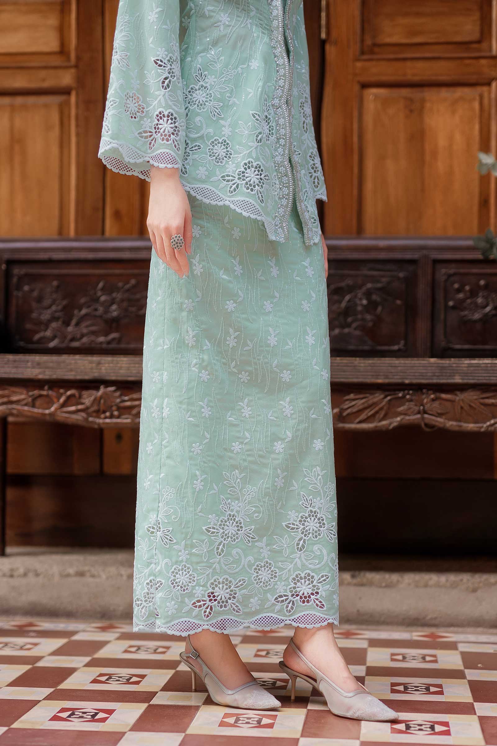 Sofea Skirt (Mint Green)