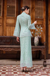 Sofea Kebaya Top (Mint Green)