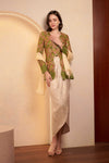 Olive Heirloom Kebaya Top