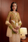 Olive Heirloom Kebaya Top