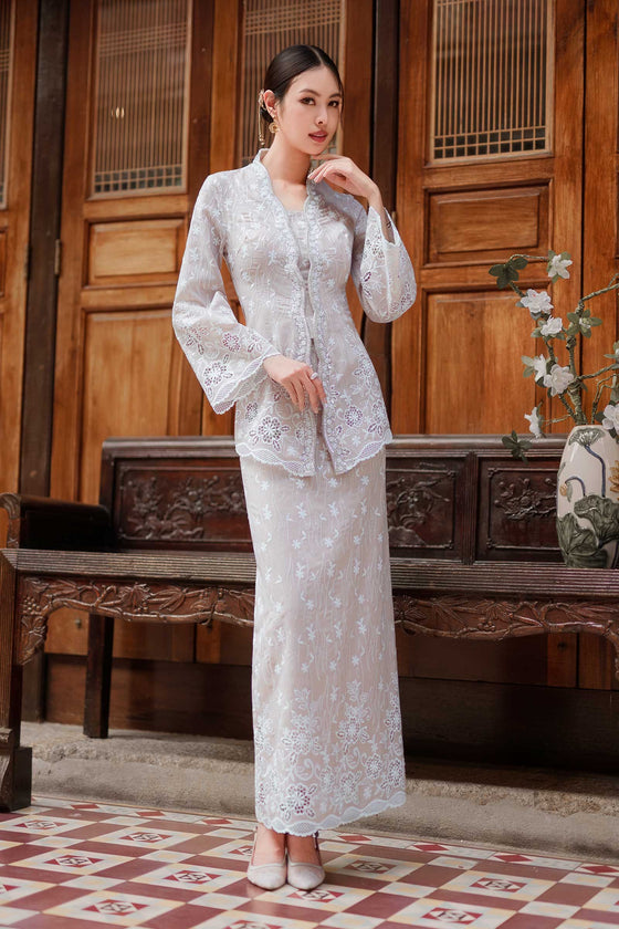 Sofea Kebaya Set (Beige)