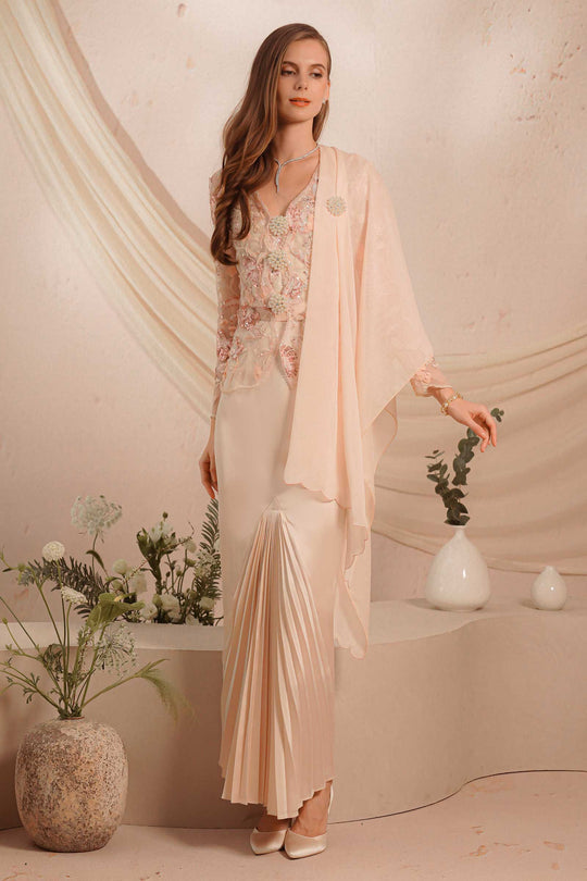 BACKORDER Qistina Set (Pink)