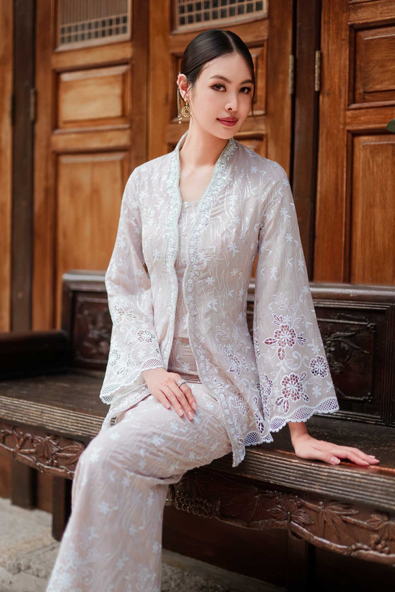 Sofea Kebaya Set (Beige)