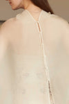 Elaris Multiway Silk Cape (Cream) (NON RETURNABLE)