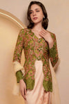 Olive Heirloom Kebaya Top