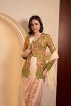 Olive Heirloom Kebaya Top