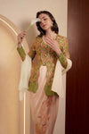 Olive Heirloom Kebaya Top