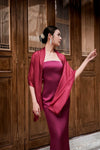 NEW Elaris Multiway Silk Cape (Red) (NON RETURNABLE)