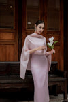 NEW Elaris Multiway Silk Cape (Pink) (NON RETURNABLE)