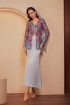 Velvet Kebaya Top