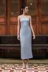 NEW Delaris Dress (Dusty Blue)