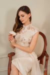 Zhu En Qipao (Blush Sequins)