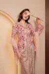 Rose Modern Kebaya Set (Pink)