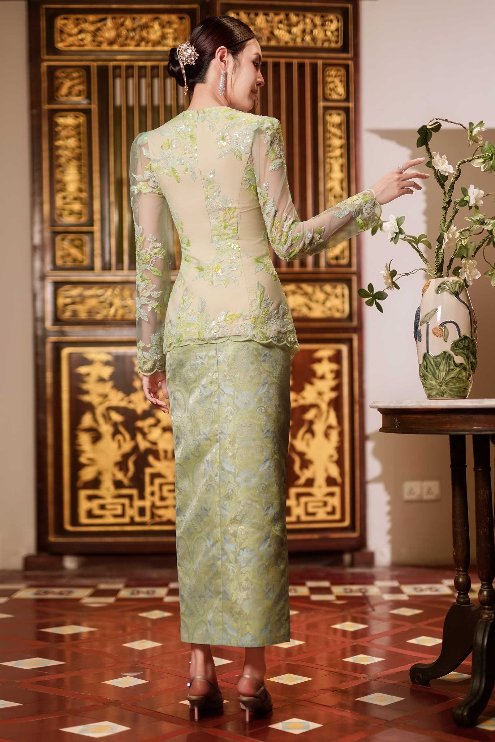 Lysanne Skirt (Green)