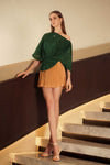 Lunaira Multiway Romper (Green+Brown)