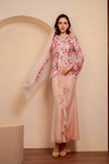 Rose Demure Kebaya Set (Pink)