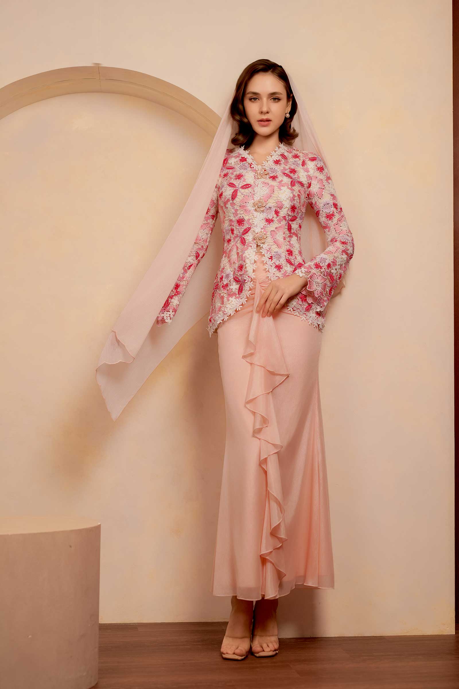 Rose Kebaya Top