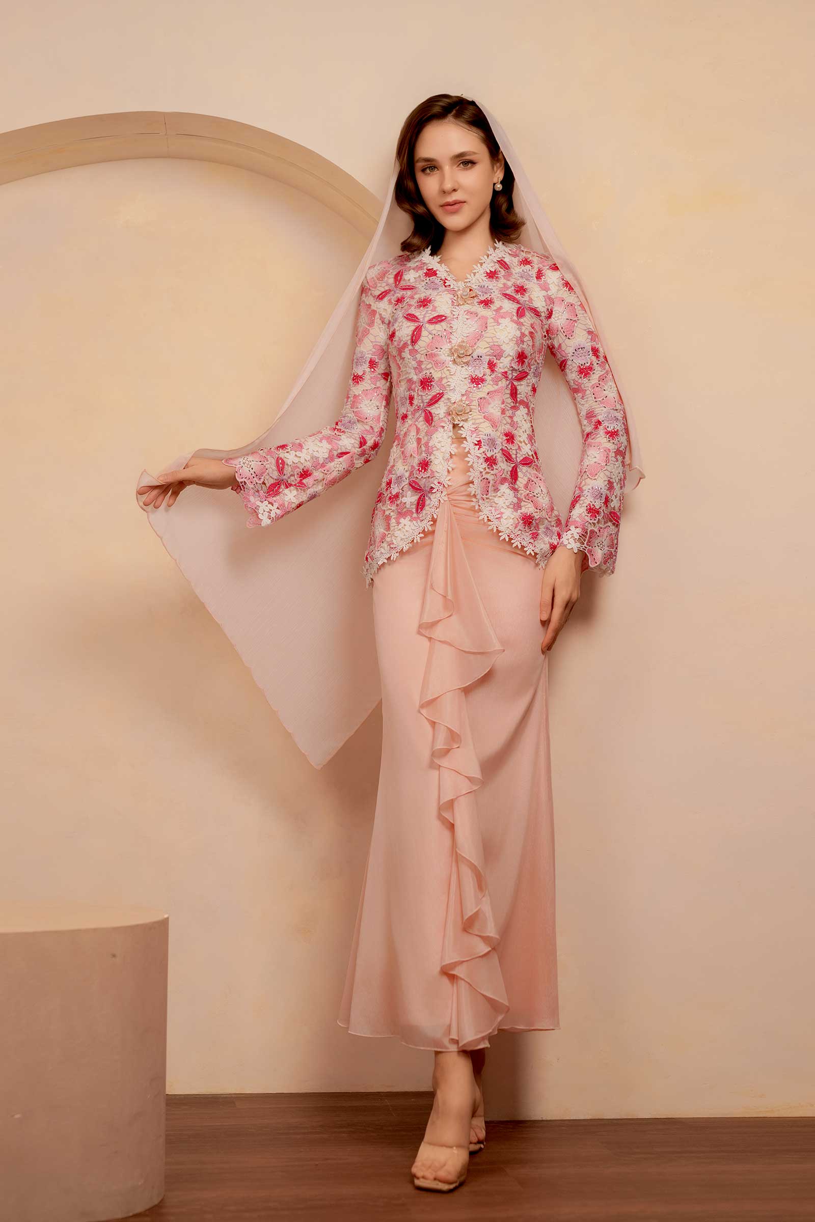 Rose Kebaya Top