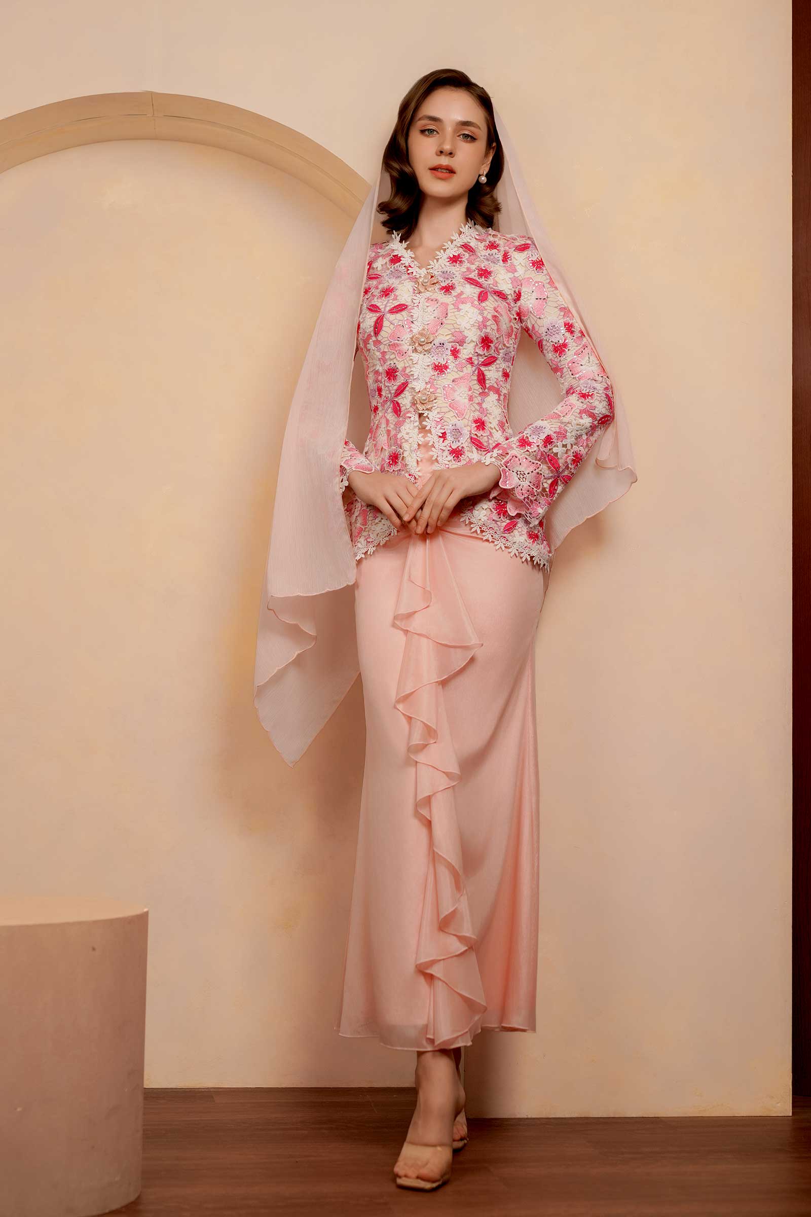 Rose Kebaya Top