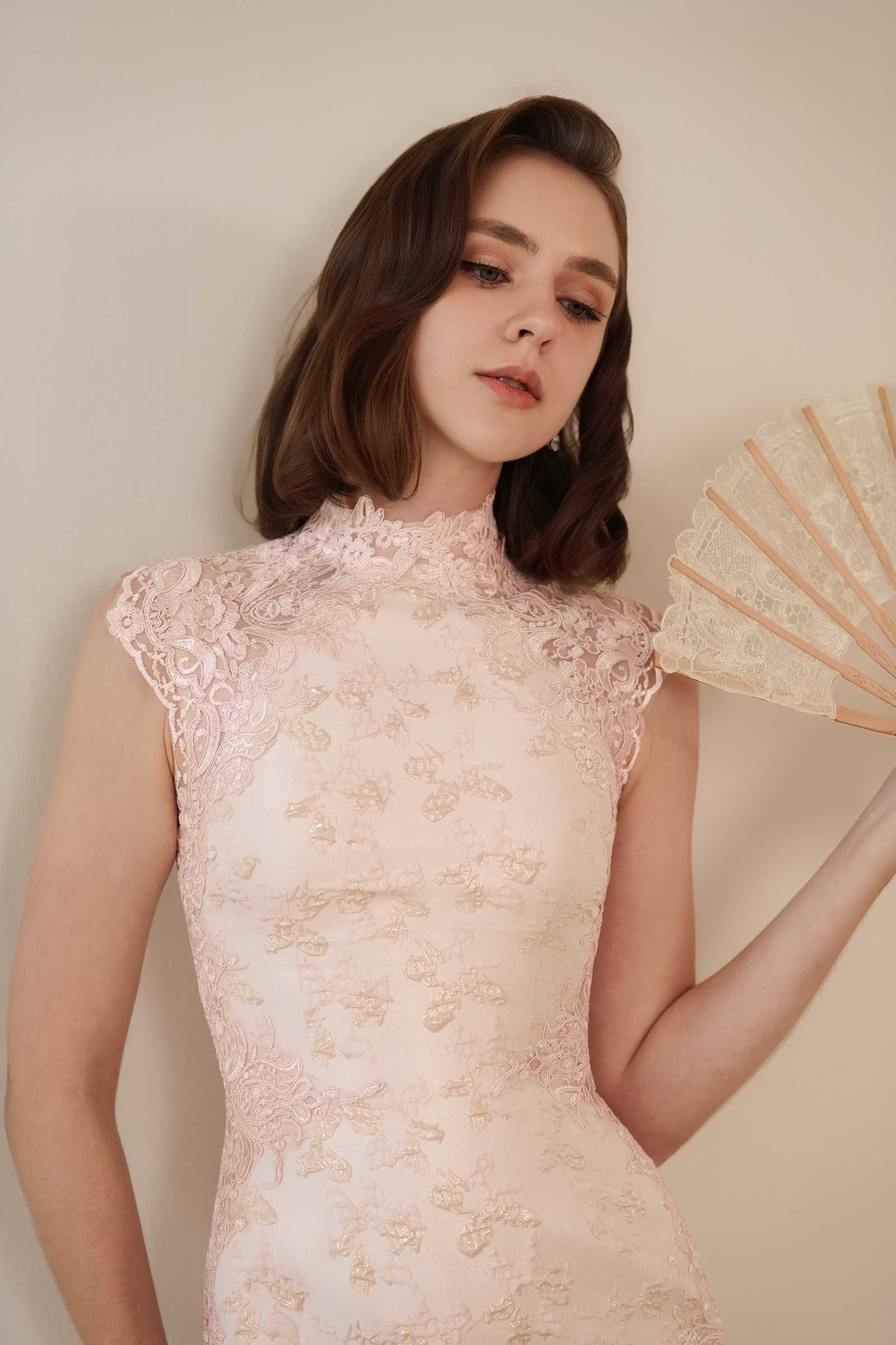 New Eirene Qipao (Pink)