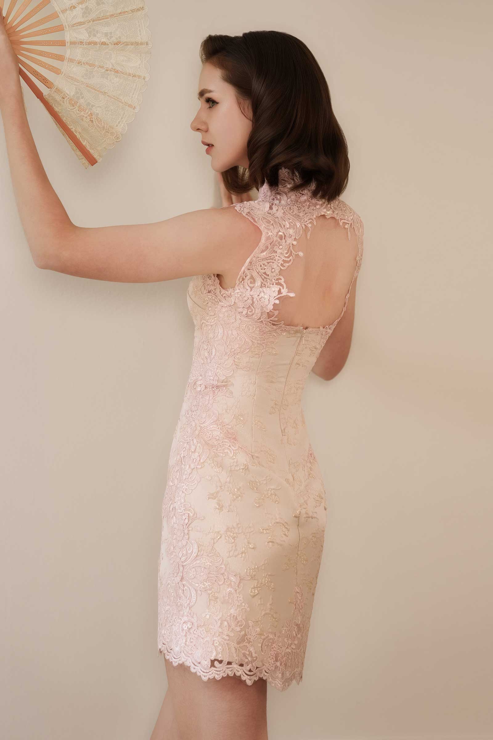 New Eirene Qipao (Pink)
