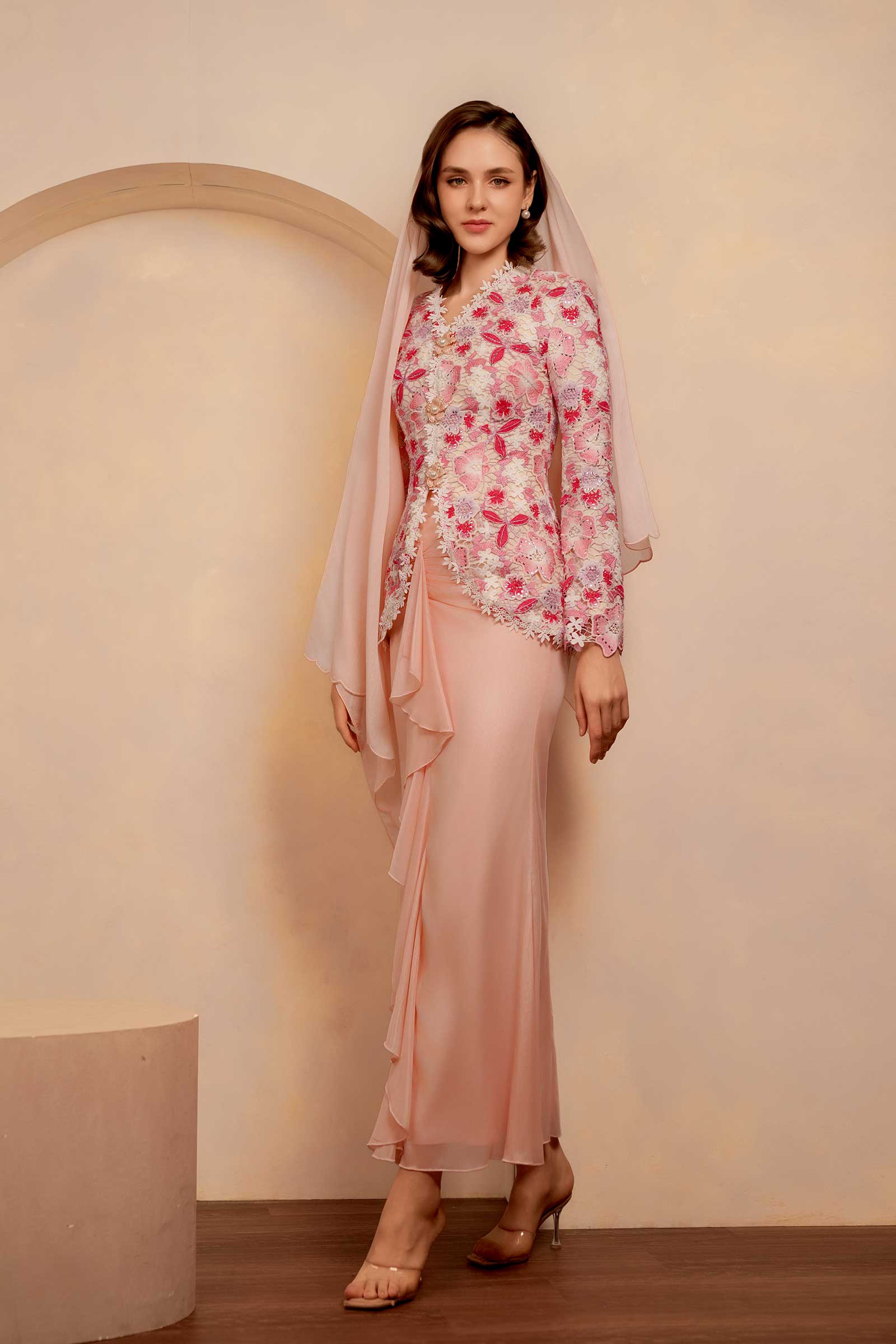 Rose Kebaya Top