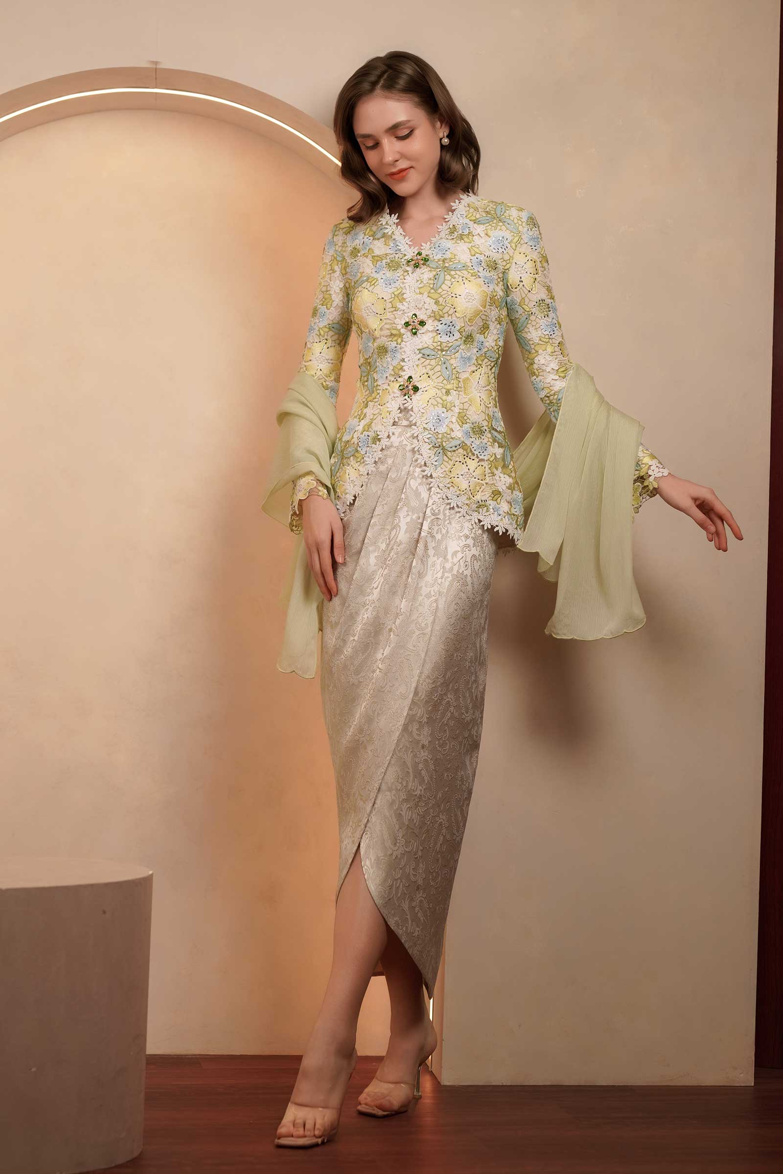 Ariana Kebaya Top