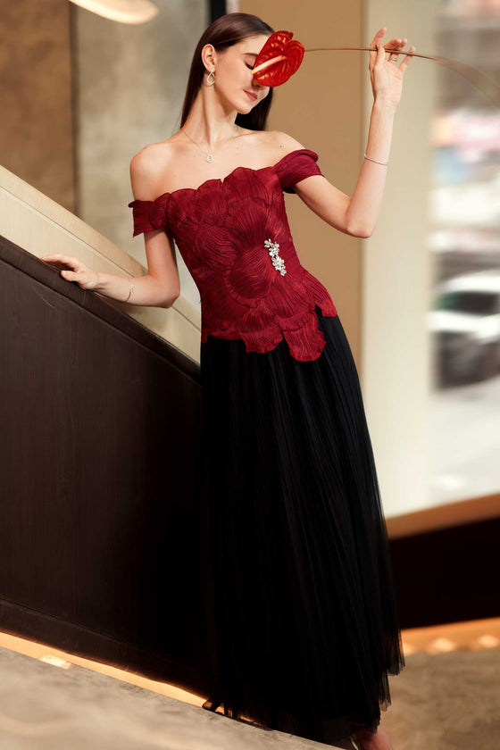 Diaveriale Tulle Skirt (Black)