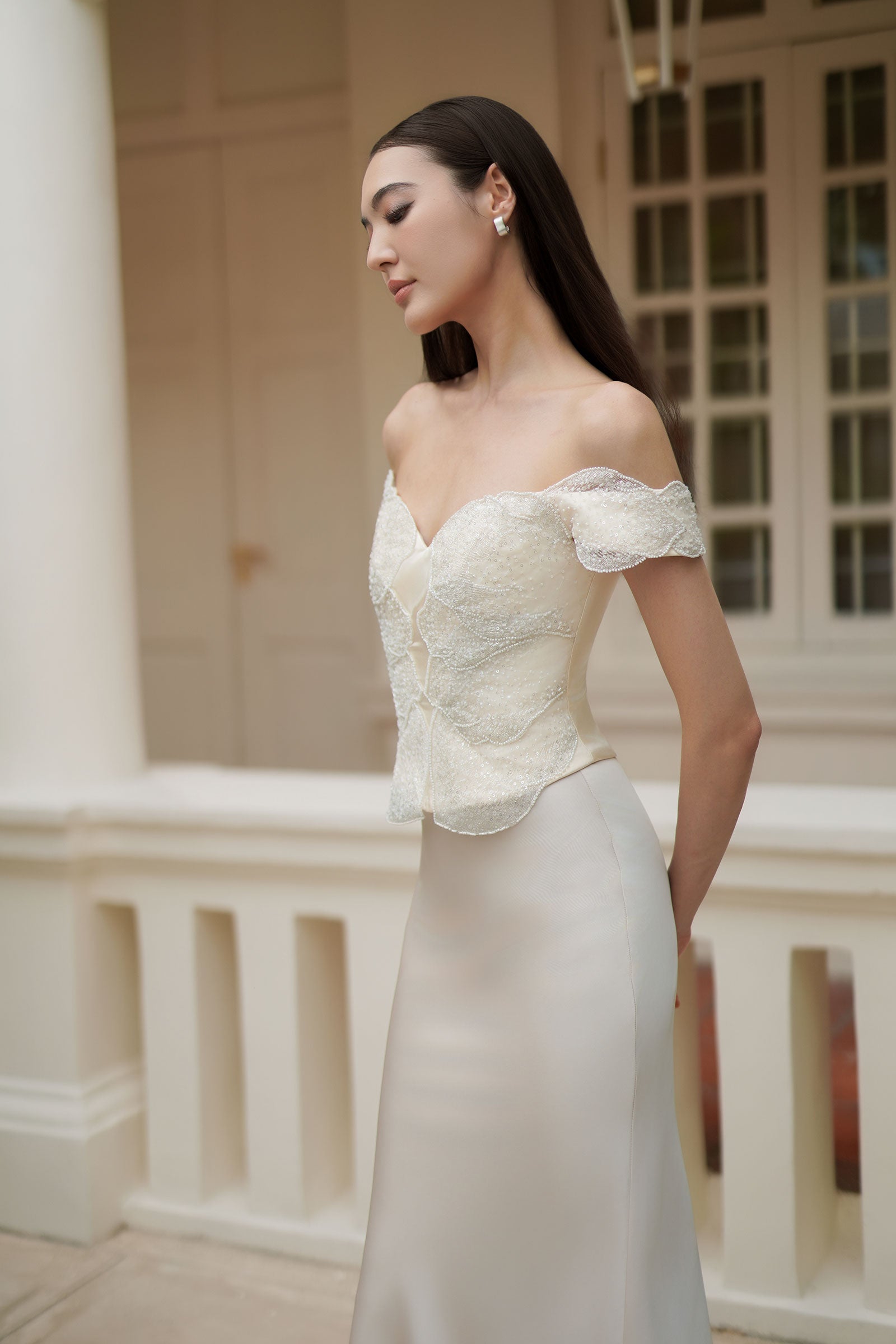 Maison Corset Top (Pearl)